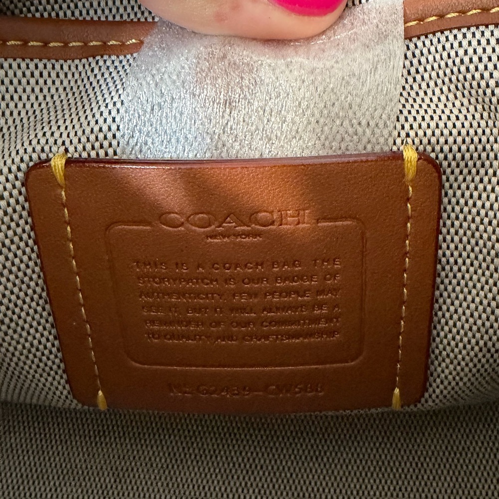 Coach Juliet 25 Anthracite - Picture 8 of 8